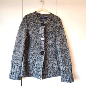 Jones New York Signature button up sweater M